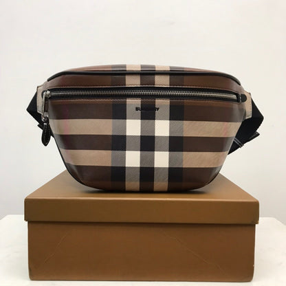 Burberry Checkered Bum Bag