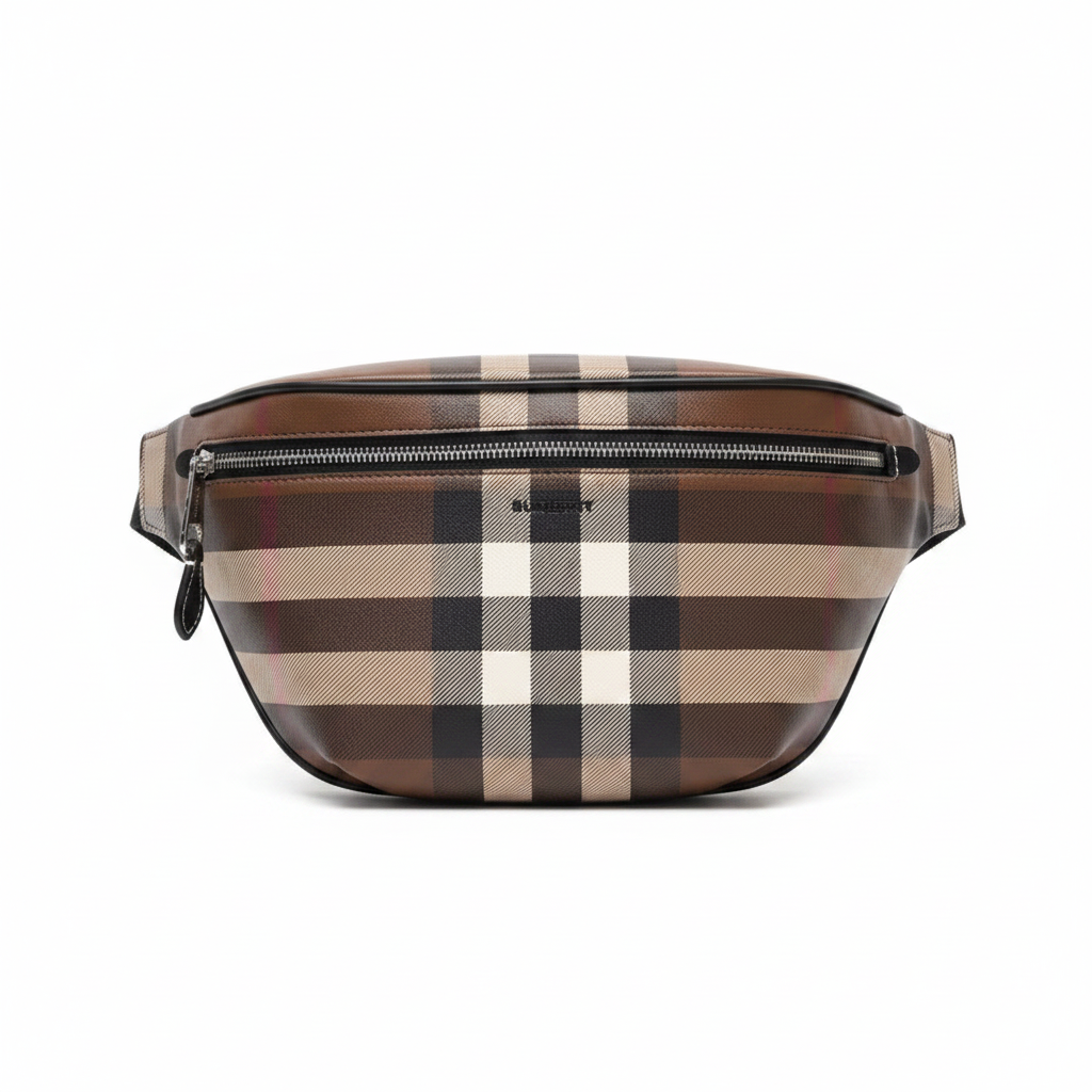 Burberry Checkered Bum Bag