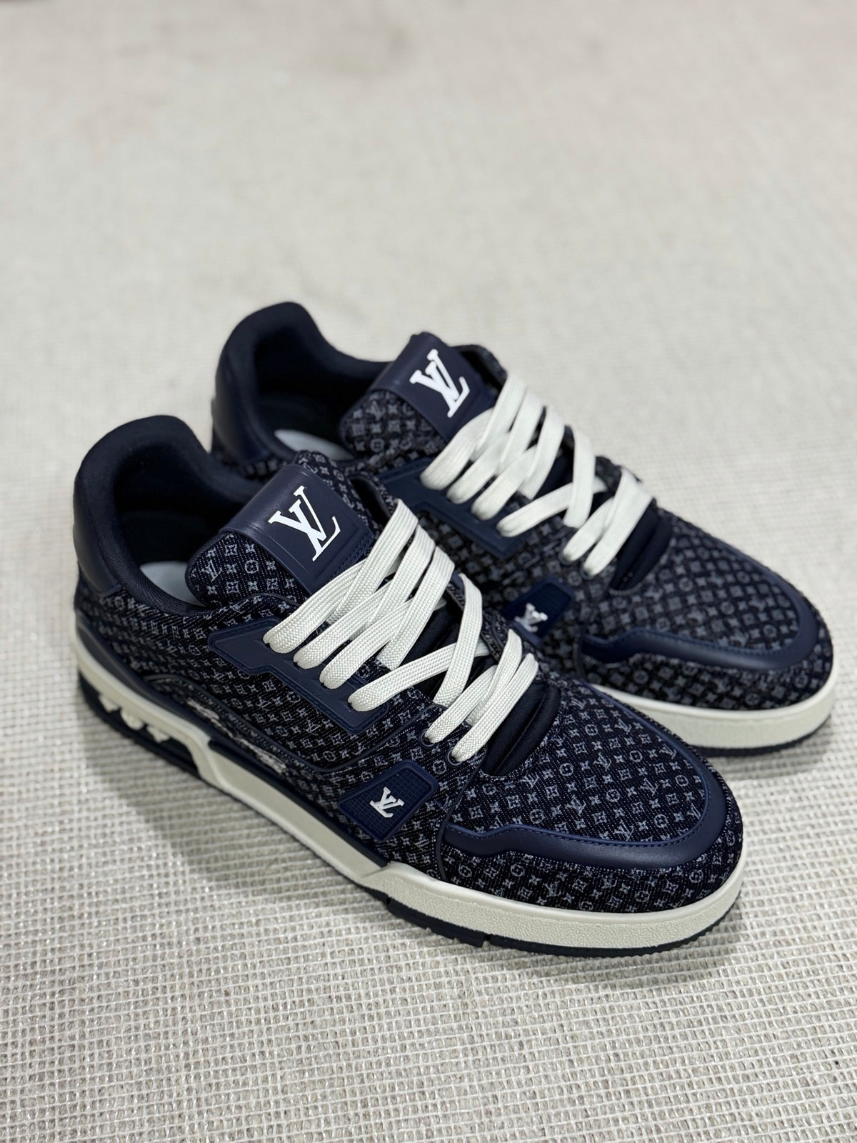 Louis Vuitton LV Trainer Sneaker "Marine"