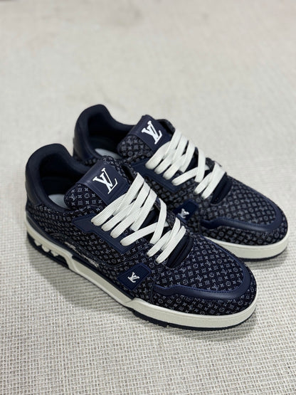 Louis Vuitton LV Trainer Sneaker "Marine"
