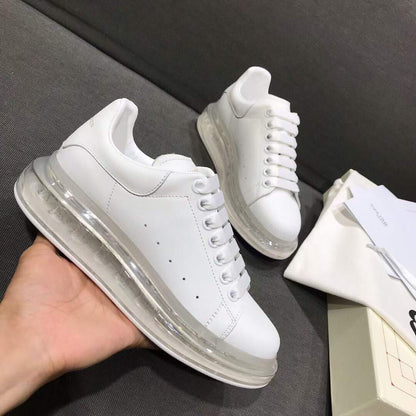 Alexander McQueen Oversized "White Clear Sole"