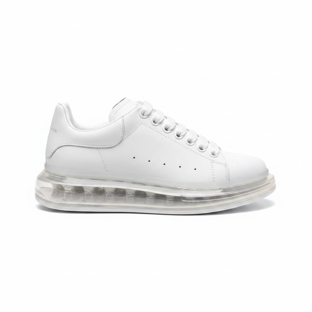 Alexander McQueen Oversized "White Clear Sole"