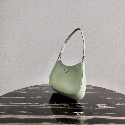 Prada Cleo Brushed Leather Shoulder Bag