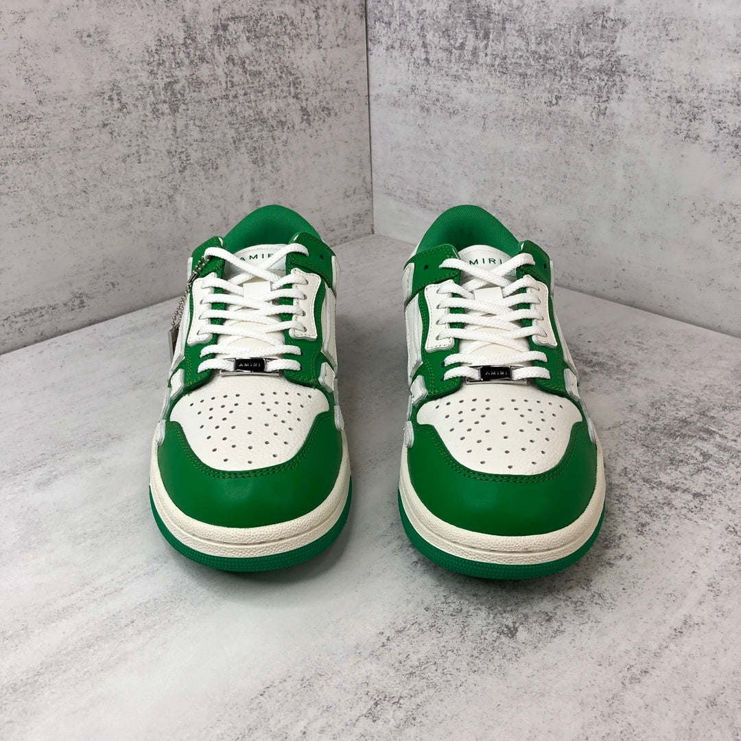Amiri Skel Top Low "White-Green"
