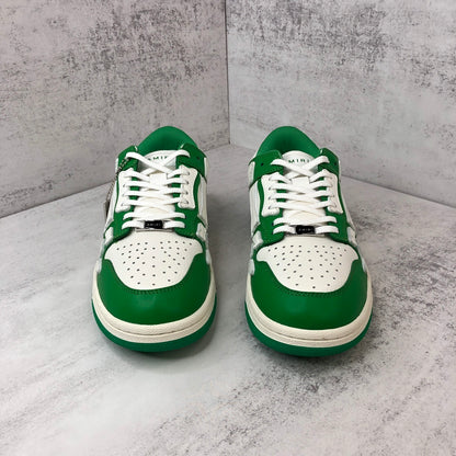 Amiri Skel Top Low "White-Green"