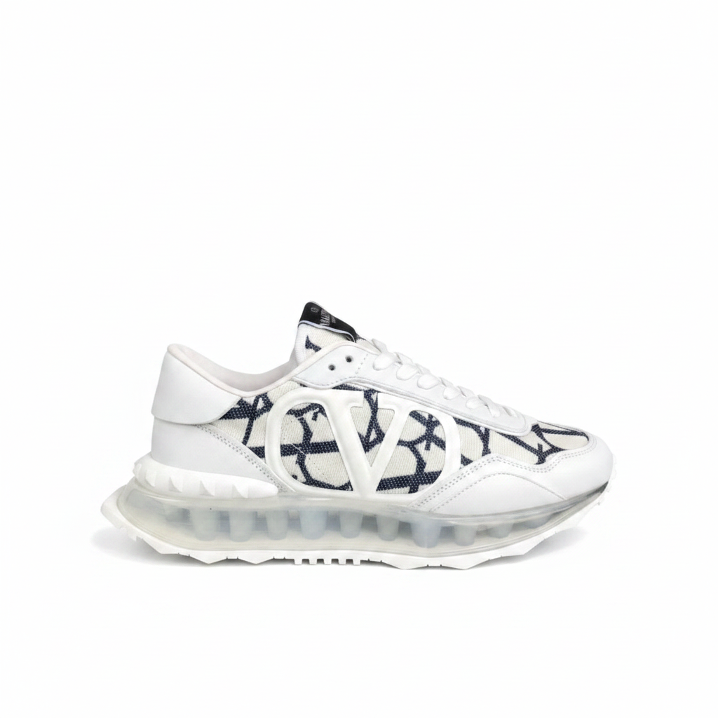 Valentino Garavani Netrunner "White-Black Monogram"