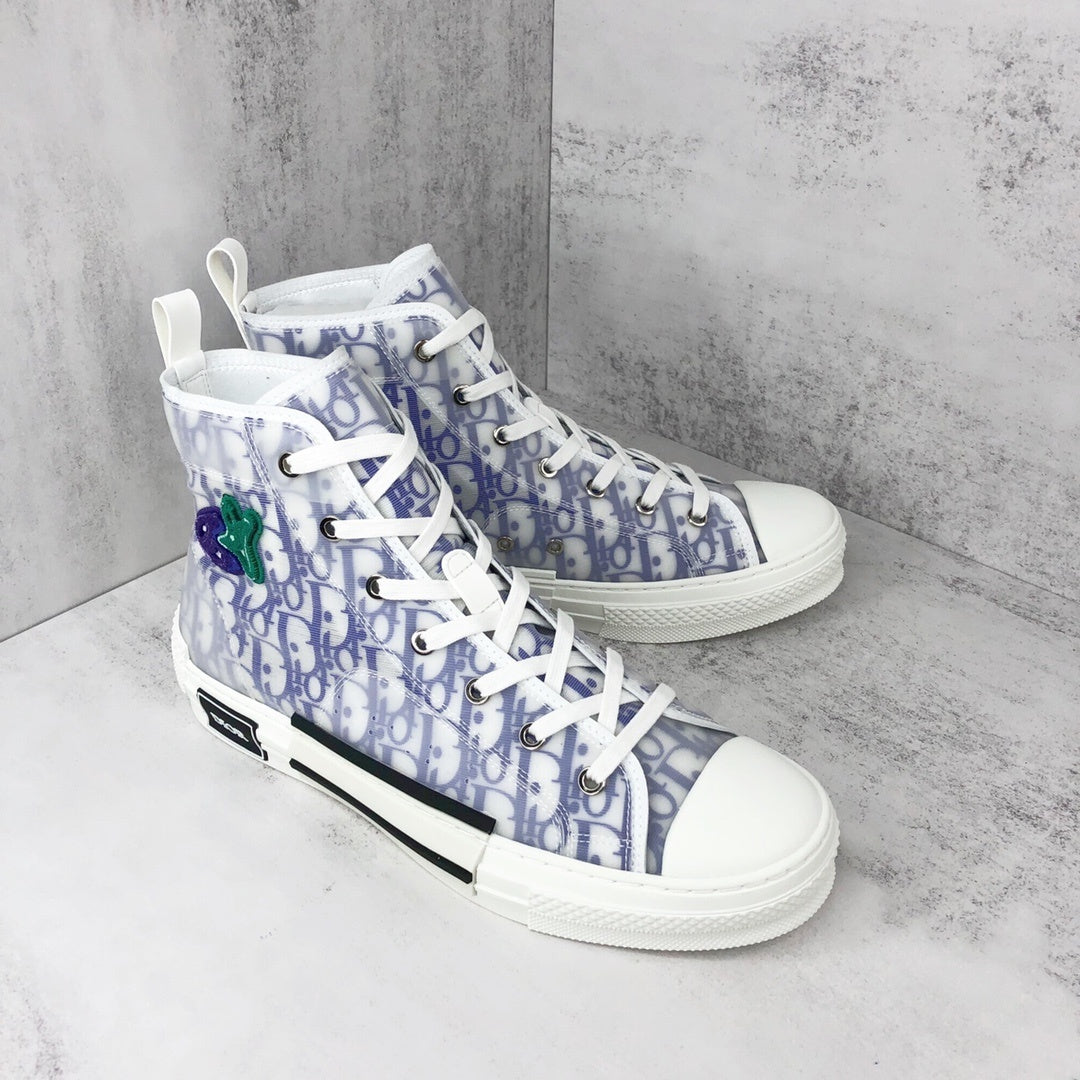 Dior B23 High-Top "White-Purple"