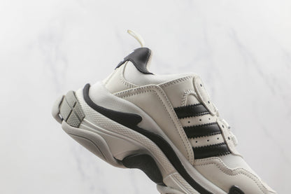 Balenciaga x Adidas Triple S "White-Black"