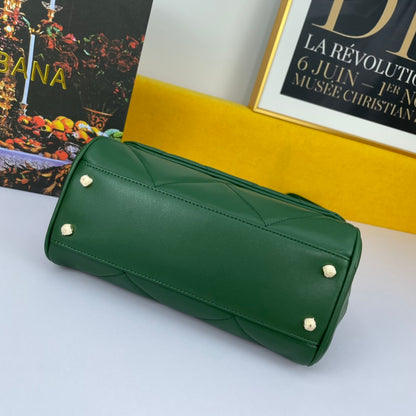 Dolce & Gabbana Sicily Quilted Leather Handbag