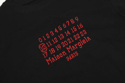 Maison Margiela T-Shirt "Black-Red"