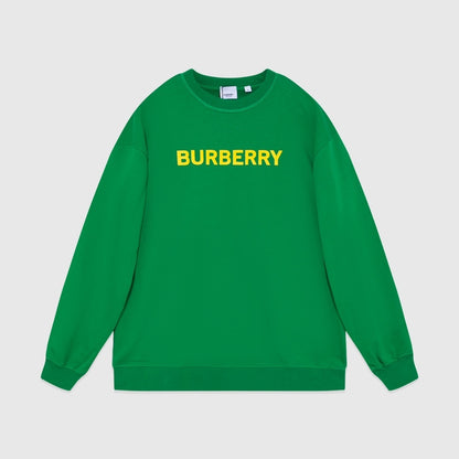 Burberry Logo Print Sweatshirt "Green"
