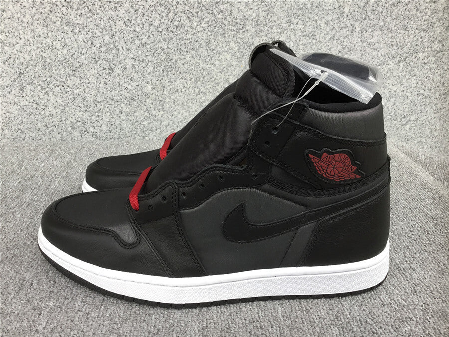Air Jordan 1 Retro High OG "Black Satin-Gym Red"