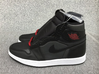 Air Jordan 1 Retro High OG "Black Satin-Gym Red"