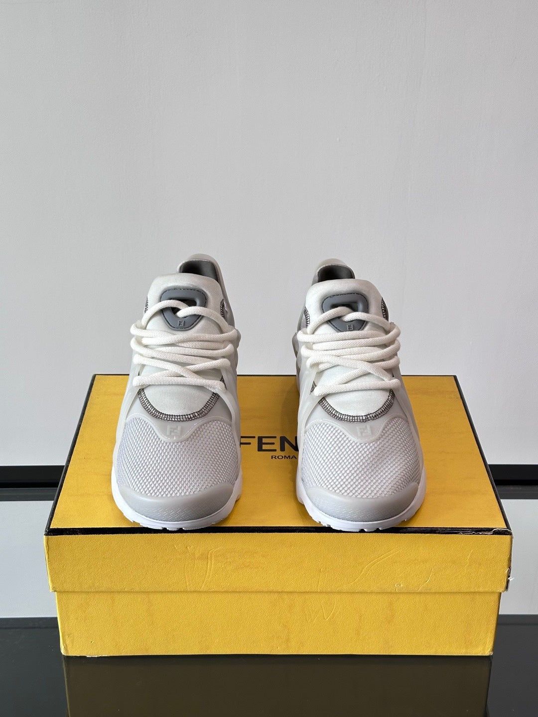Fendi Tag Sneaker "Grey"