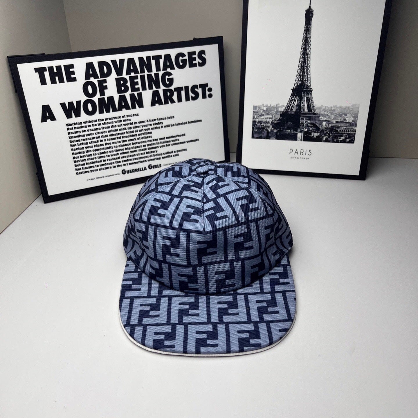 Fendi FF Cotton Baseball Cap
