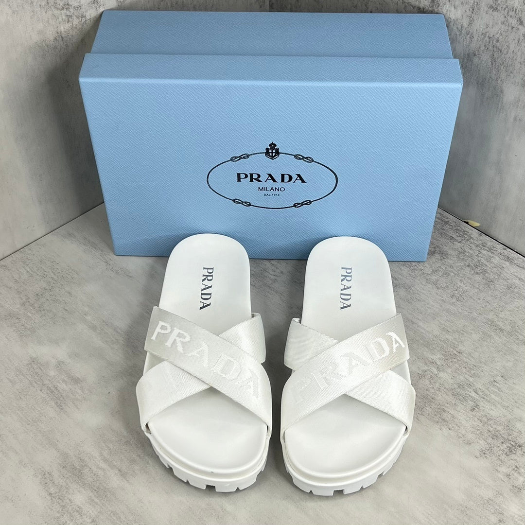 Prada Slides "White"