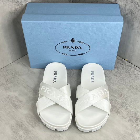 Prada Slides "White"
