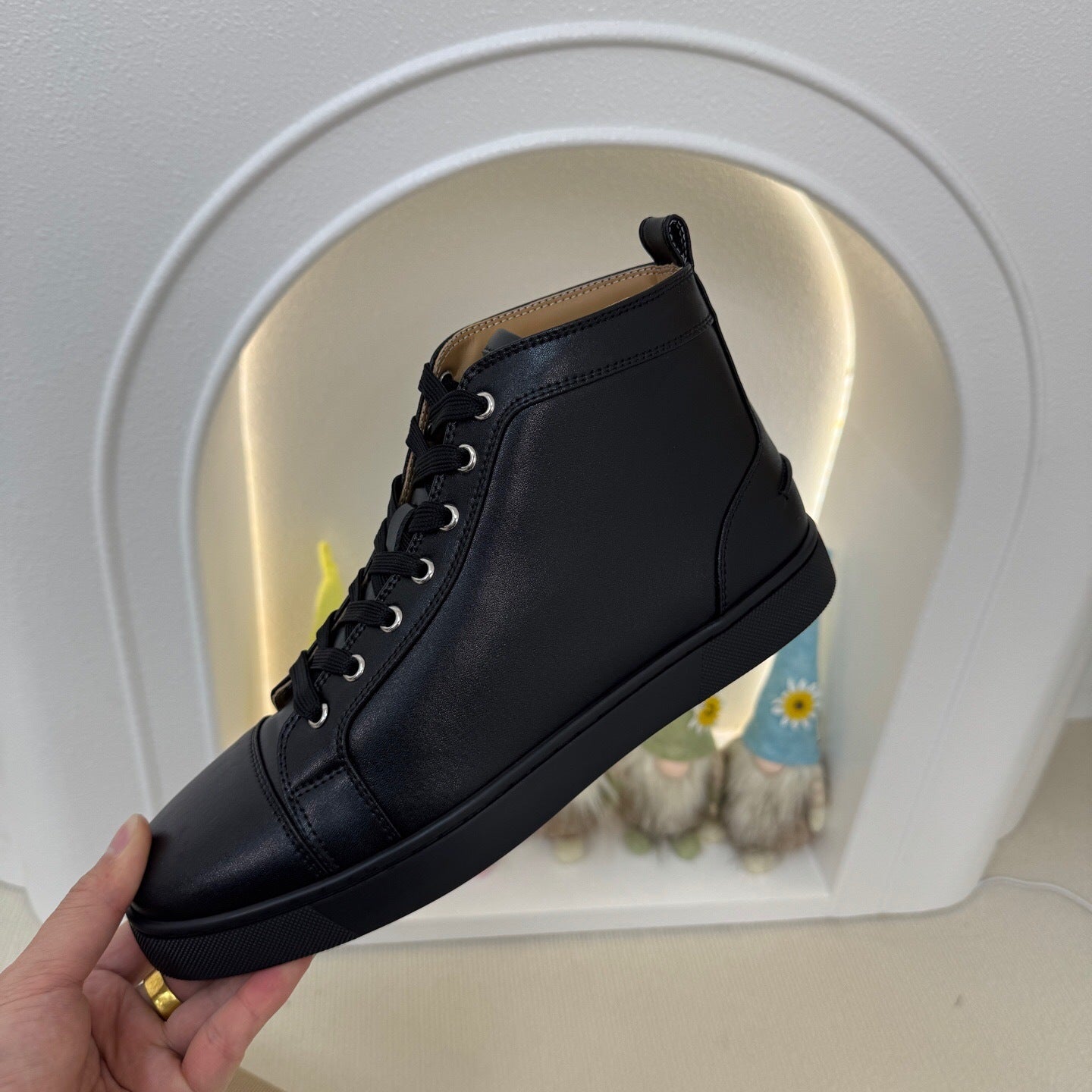 Chrisitan Louboutin Louis High-Top "Black"