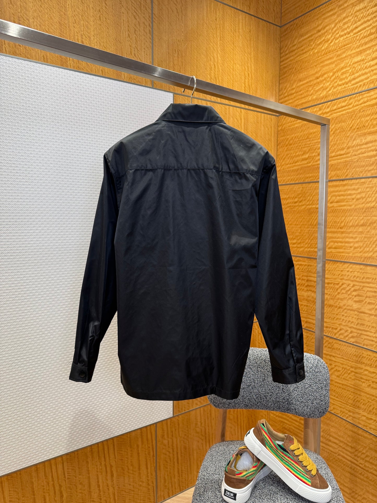 Prada Re-Nylon Shirt "Black"