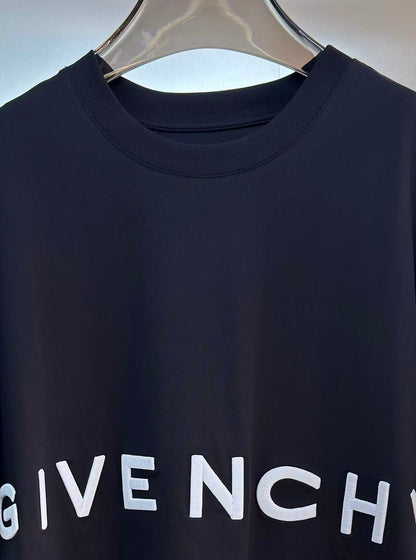 Givenchy Embroidered Logo T-Shirt "Black"
