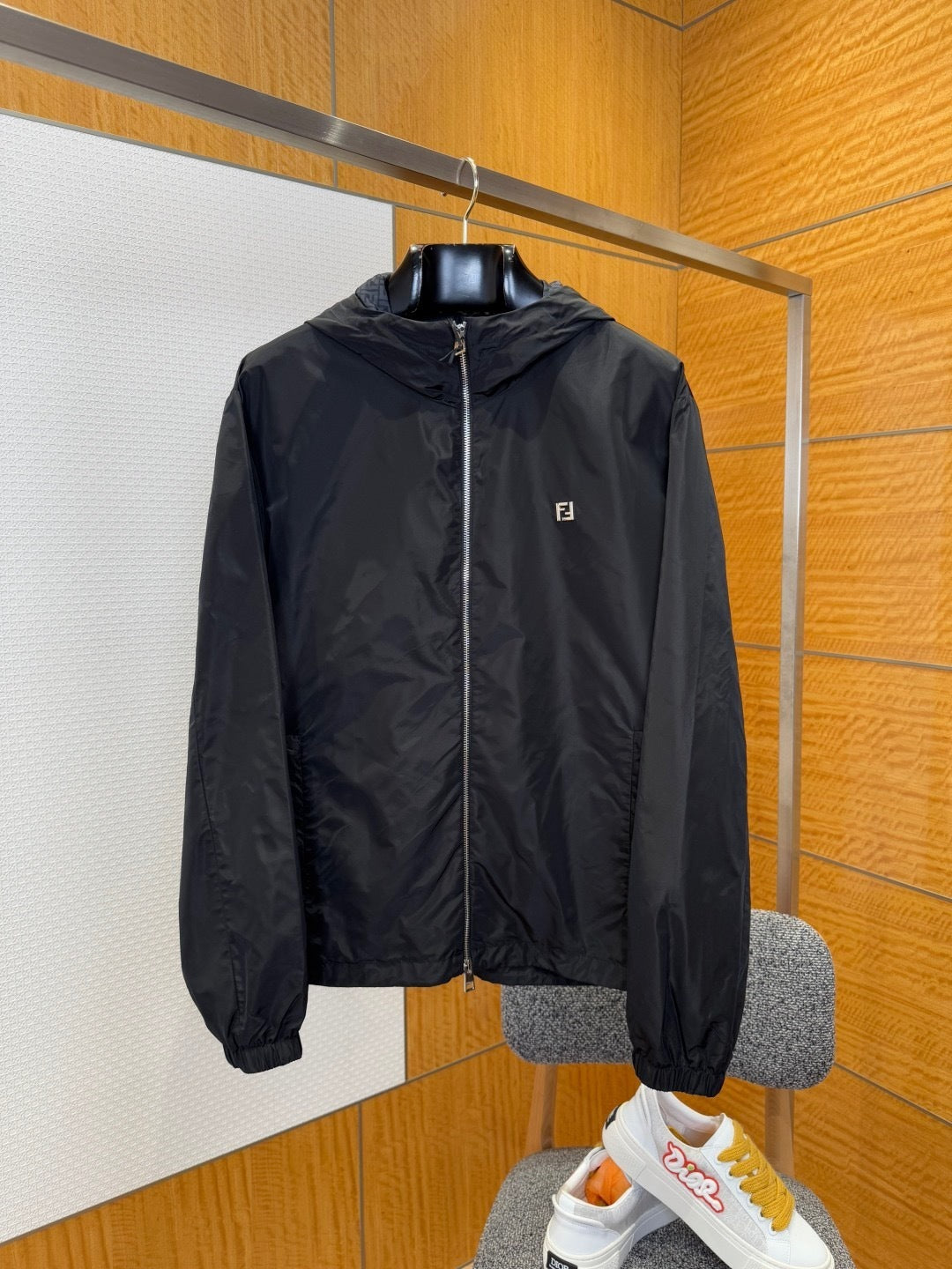 Fendi Windbreaker Jacket "Black"