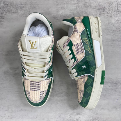 Louis Vuitton Trainers "White-Green"