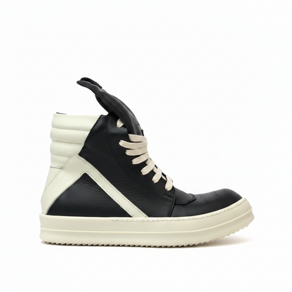 Rick Owens Geobasket "Black-White"