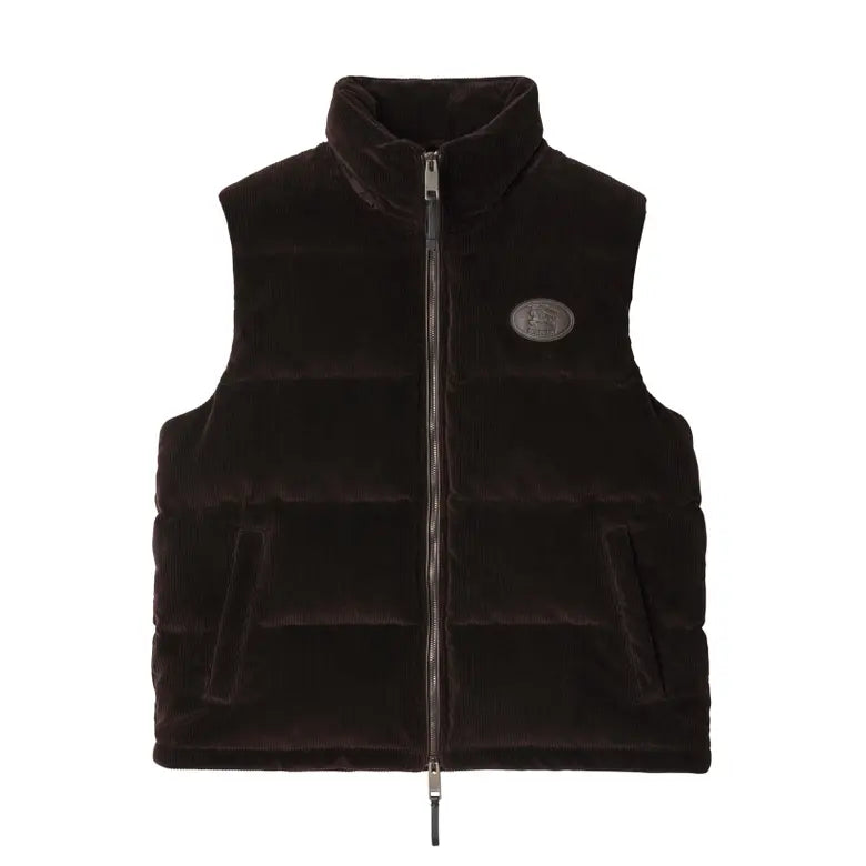 Burberry Corduroy Puffer Gilet "Black"