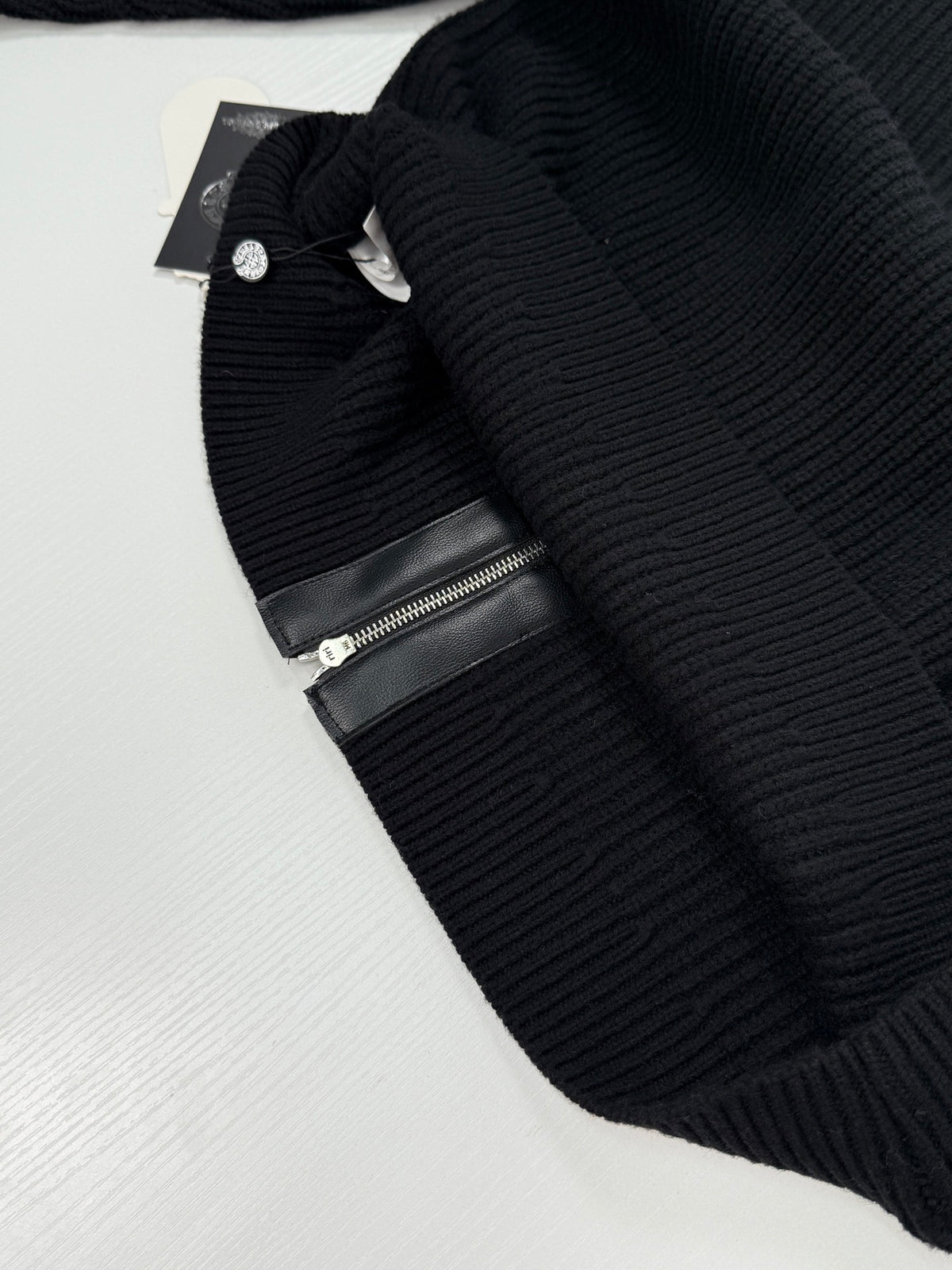Chrome Hearts Large Cross Cashmere Knit "Black"