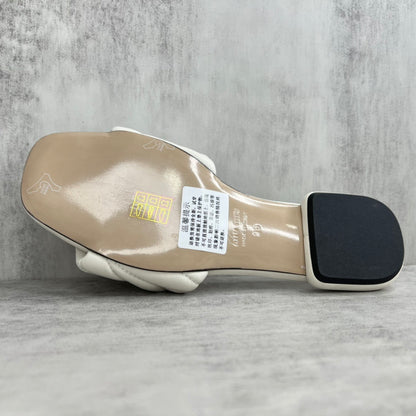 Miu Miu Slides "White"