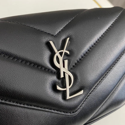 Saint Laurent Loulou Small Bag in Matelasse Lambskin
