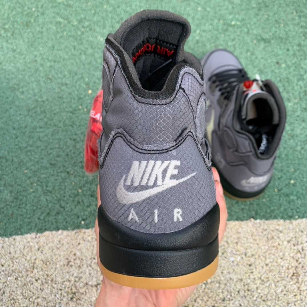 Off-White x Air Jordan 5 Retro SP "Muslin"