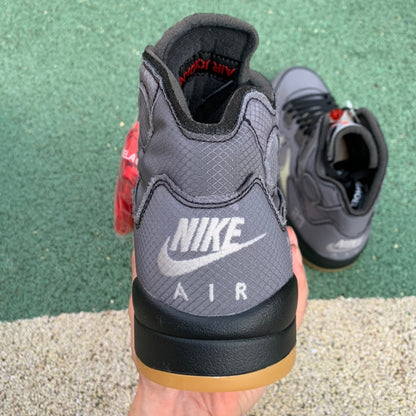 Off-White x Air Jordan 5 Retro SP "Muslin"