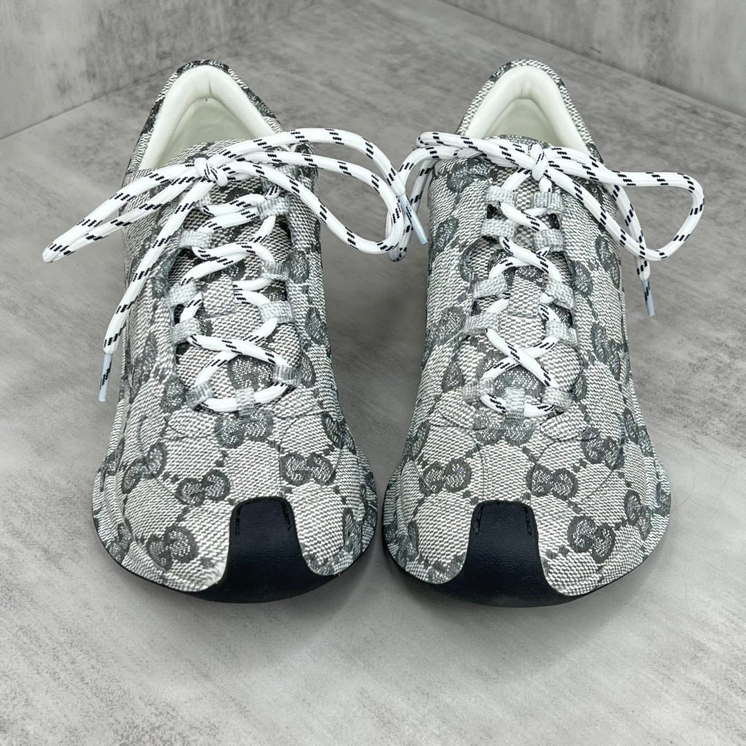 Gucci Run "Grey-Black Monogram"