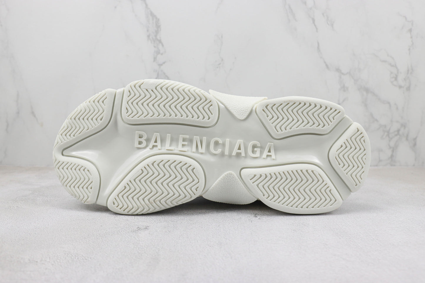 Balenciaga Triple S "White-Black Logo"