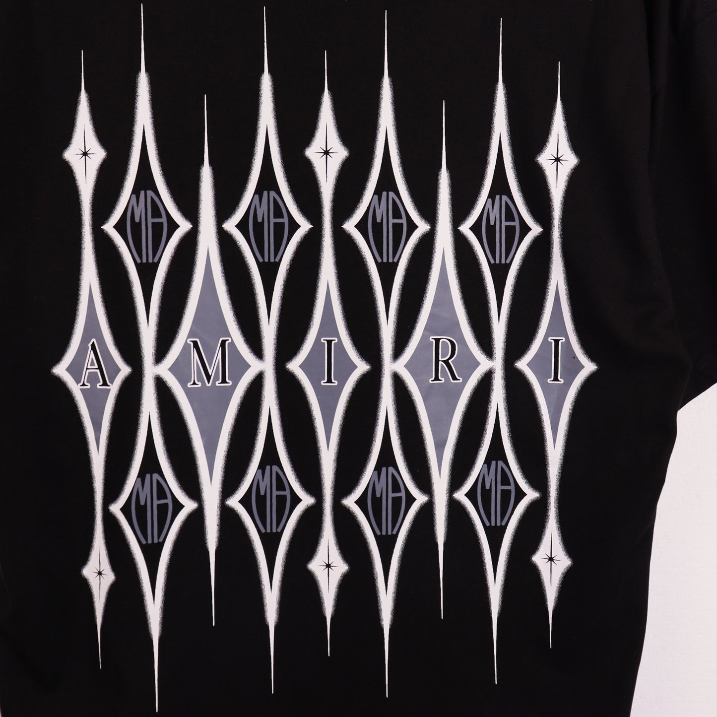 Amiri Argyle T-Shirt "Black"