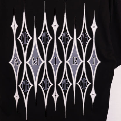 Amiri Argyle T-Shirt "Black"
