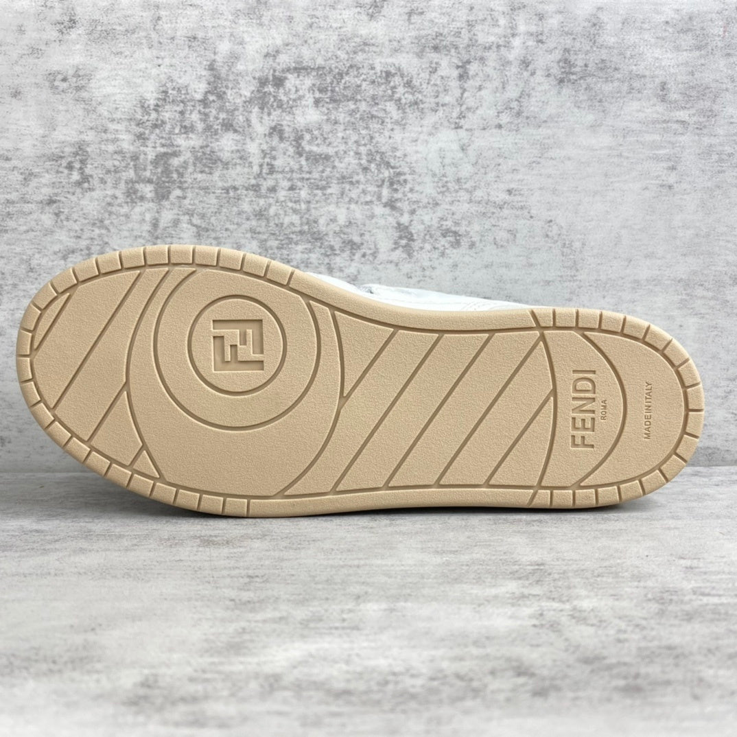 Fendi Match "White-Beige" Crystals