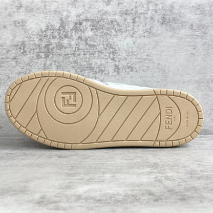 Fendi Match "White-Beige" Crystals