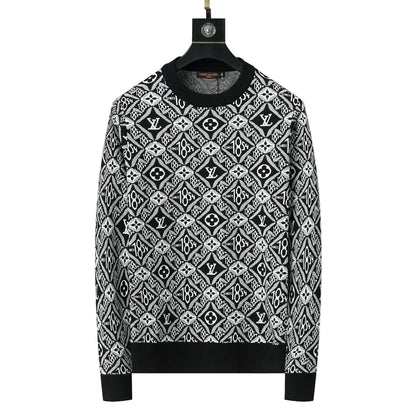 Louis Vuitton Sweater "Black-White Monogram"