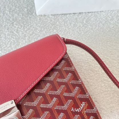 Goyard Goyardine Calfskin Chypre Wallet Pouch