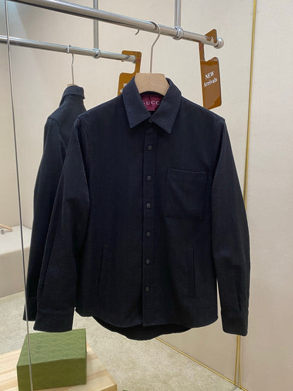 Gucci GG Canvas Shirt "Black"