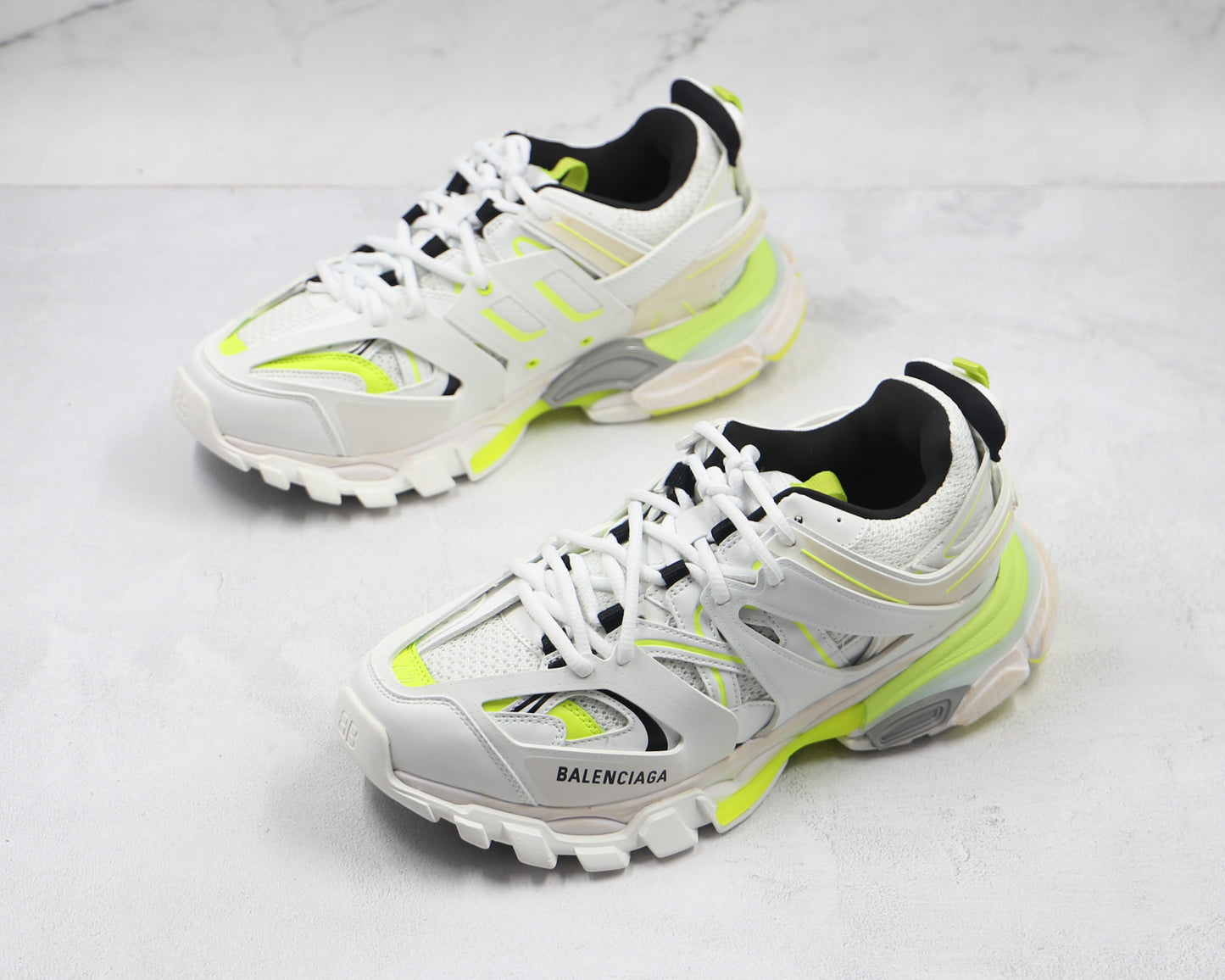 Balenciaga Track "White-Fluo Yellow"