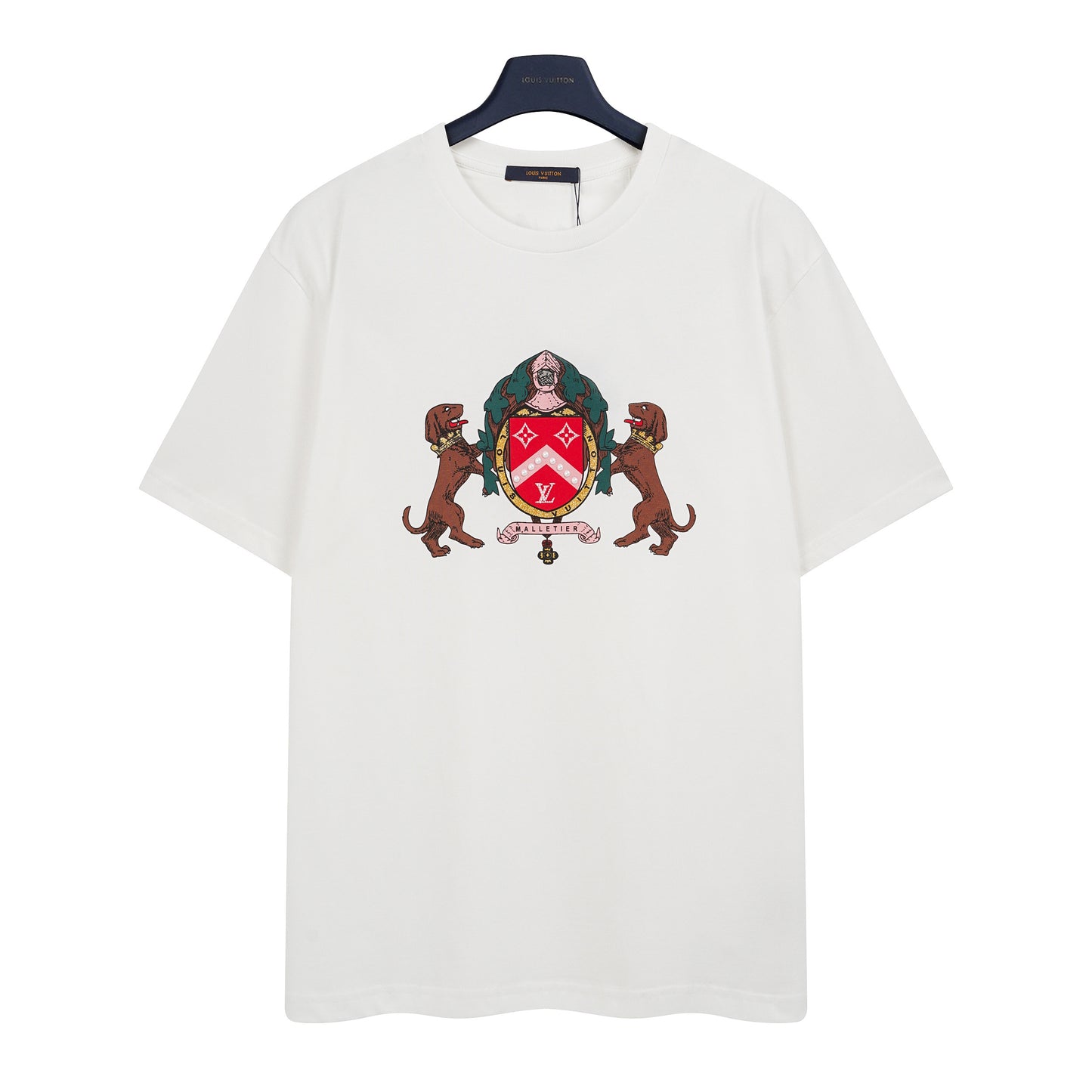 Louis Vuitton Dog Insignia T-Shirt "White"