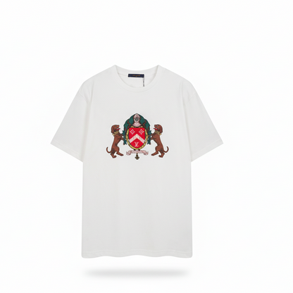 Louis Vuitton Dog Insignia T-Shirt "White"