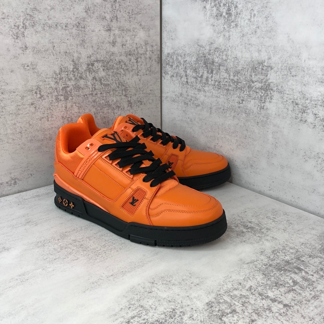 Louis Vuitton Trainers "Orange-Black"