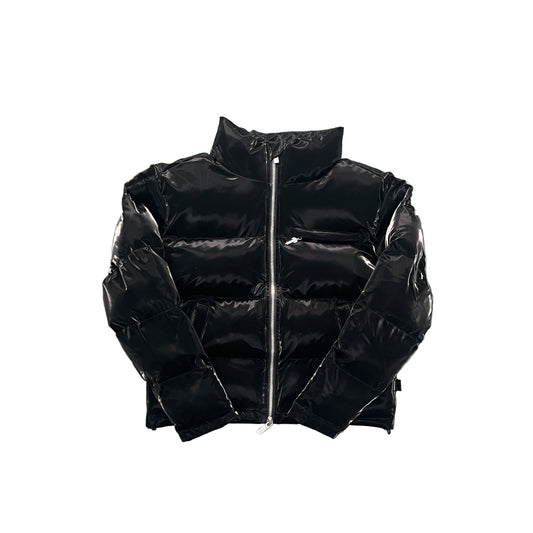 Trapstar Irongate Down Jacket "Shiny Black"