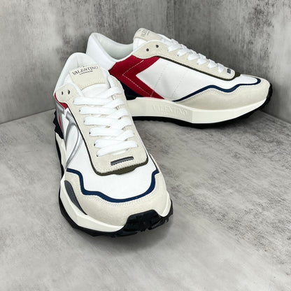 Valentino Garavani Netrunner "White-Red-Blue"