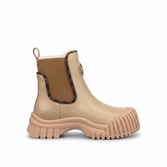 Louis Vuitton Ruby Ankle Boots "Beige"