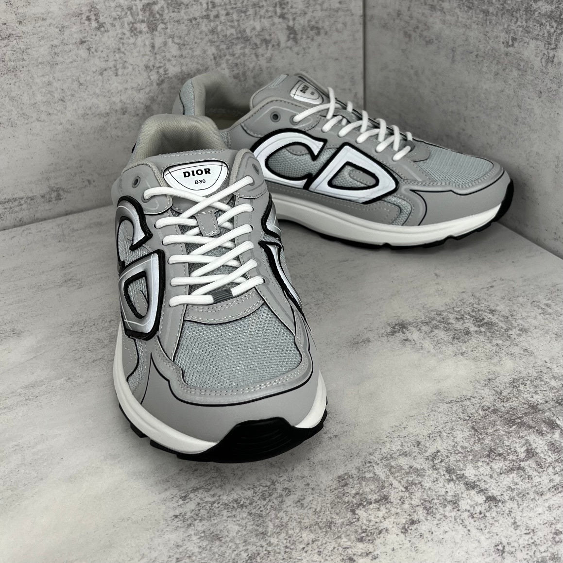Dior B30 "Grey-Black"